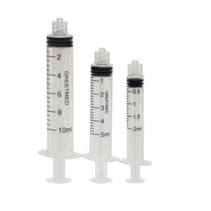 Стерилна спринцовка j.u. Спринцовка с 3 части Luer-Lock 5ml 100бр.